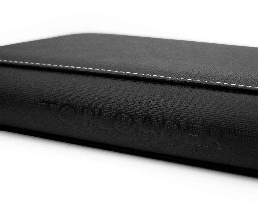 Album 4 Tasche Con Zip Premium Per Toploader Ultra Pro Nero