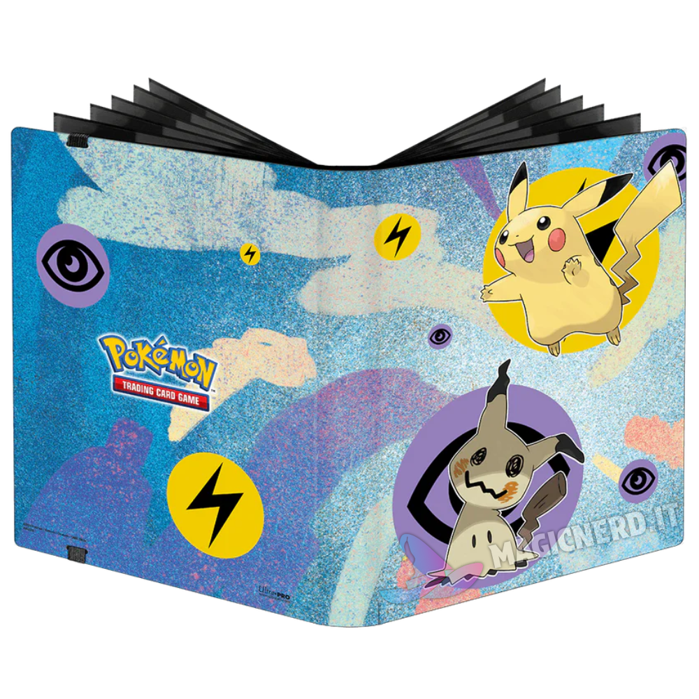 Album Ultra Pro Pokemon PRO-Binder - Pikachu e Mimikyu 9 Tasche