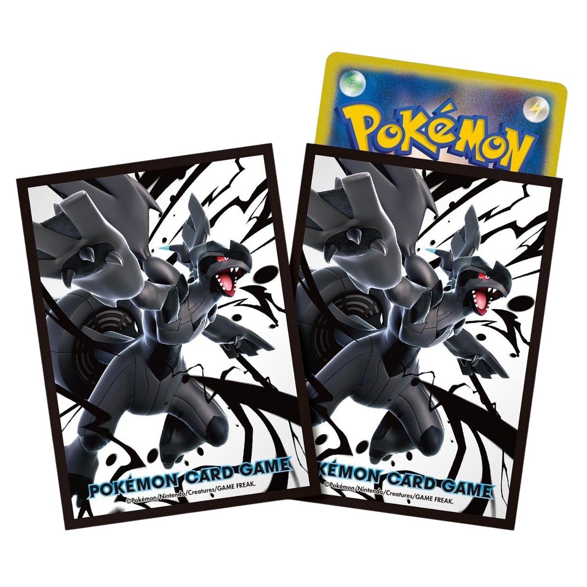 Pokemon – Bustine Protettive Standard Pokemon Center Black Bolt - Zekrom (64 Bustine)