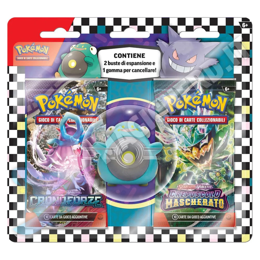 Blister 2 Bustine Con Gomma - Bellibolt (ITA)