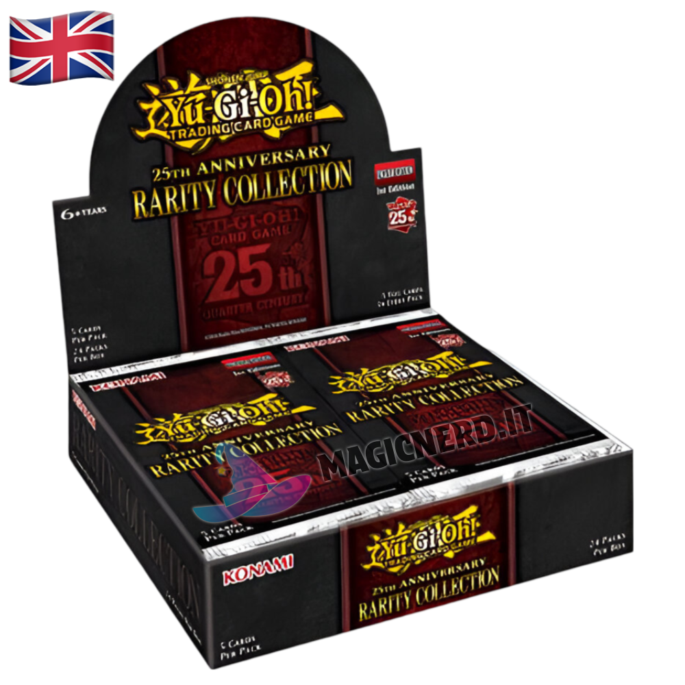 25th Anniversary Rarity Collection - Display da 24 Buste (ENG - 1a Edizione)
