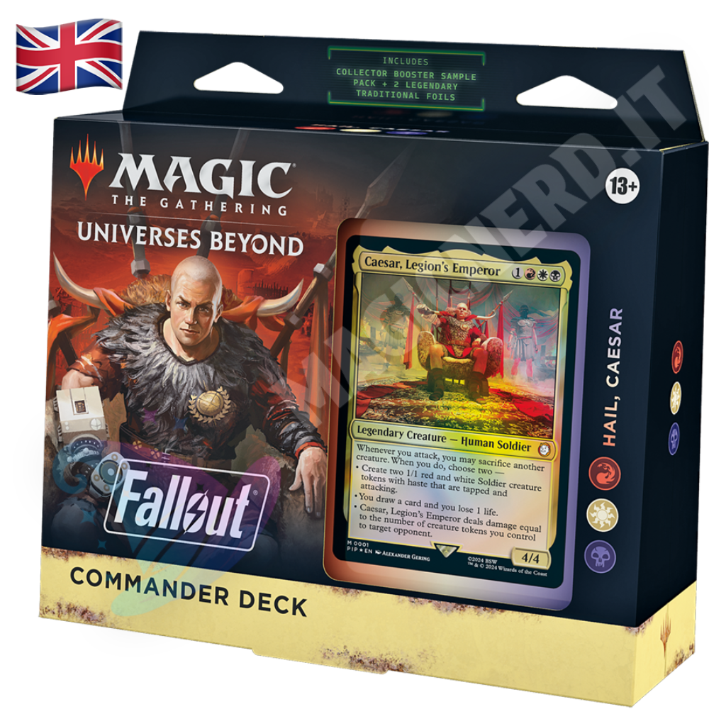 Hail, Caesar Fallout Commander Deck Eng Magic The Gathering