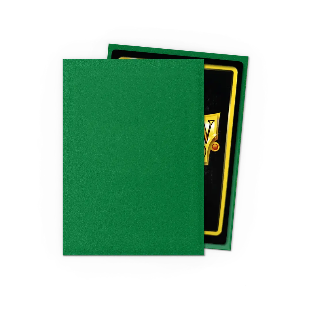 Matte Emerald Standard (100 Bustine) Dragon Shield
