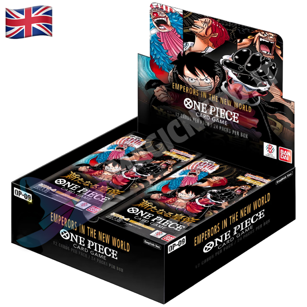 One Piece OP09 The Four Emperors Box 24 Bustine ENG