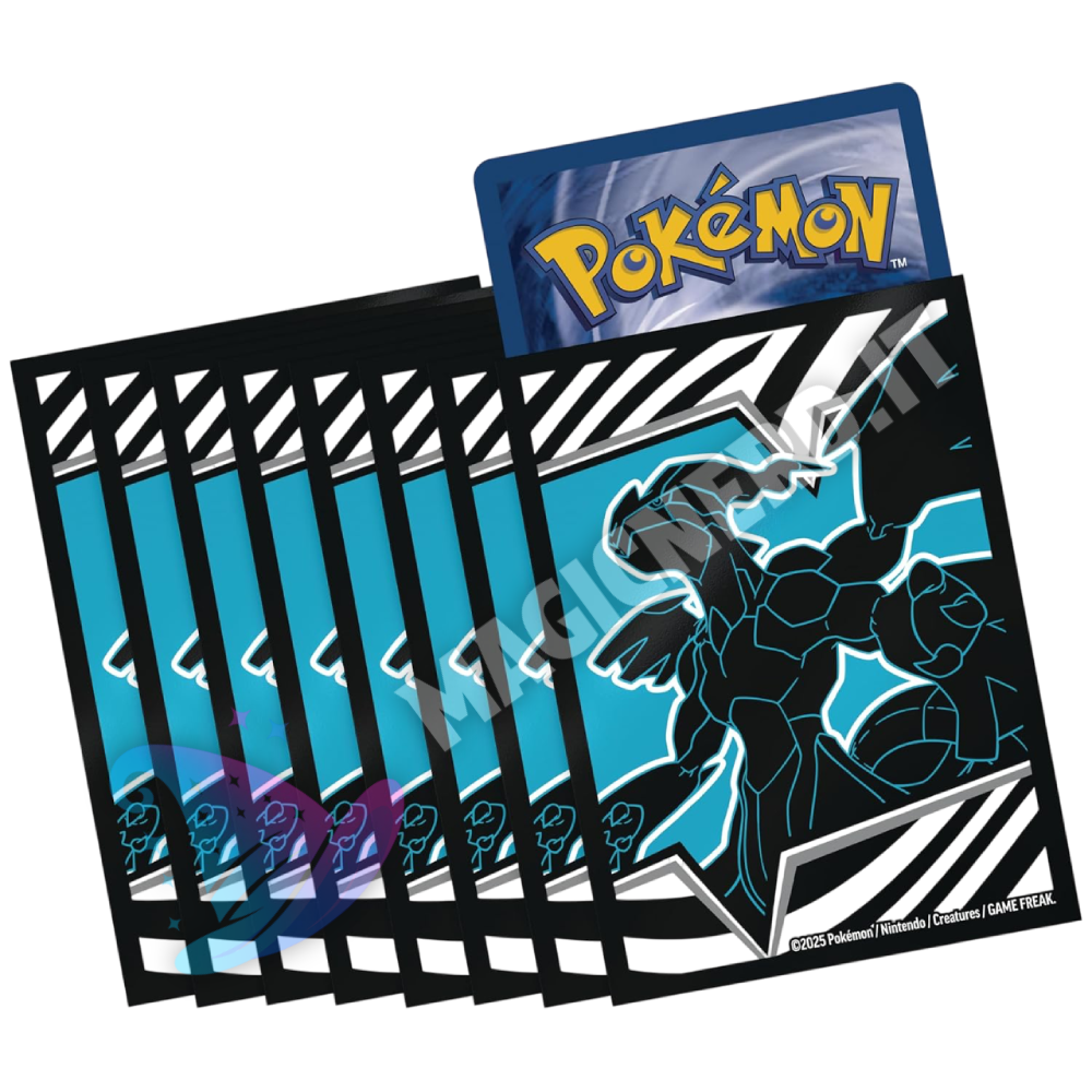 Pokemon – Proteggi carte Standard pacchetto da: 65 Bustine Luce Nera