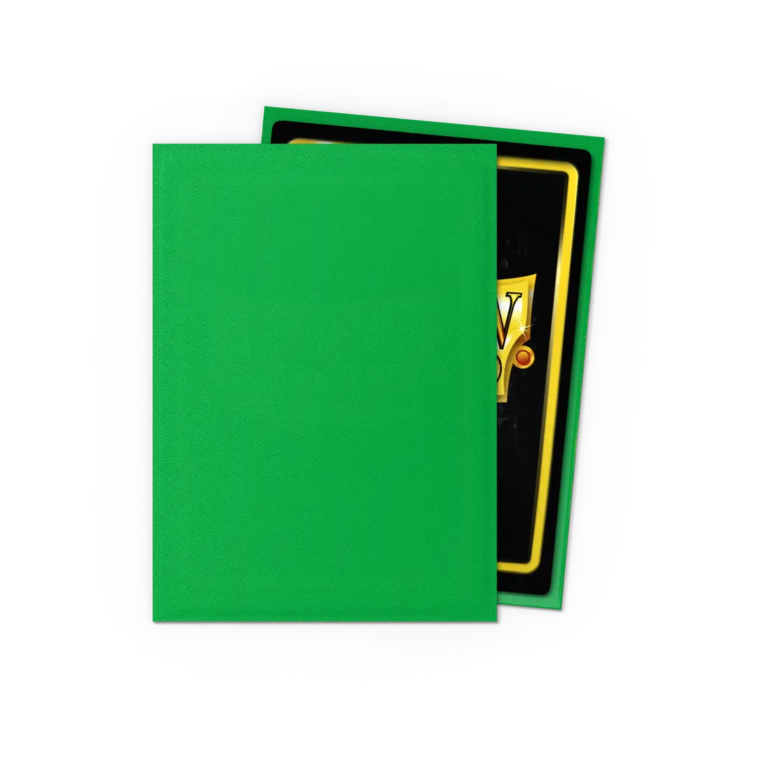 Standard - Matte Apple Green (100 Bustine) - Dragon Shield