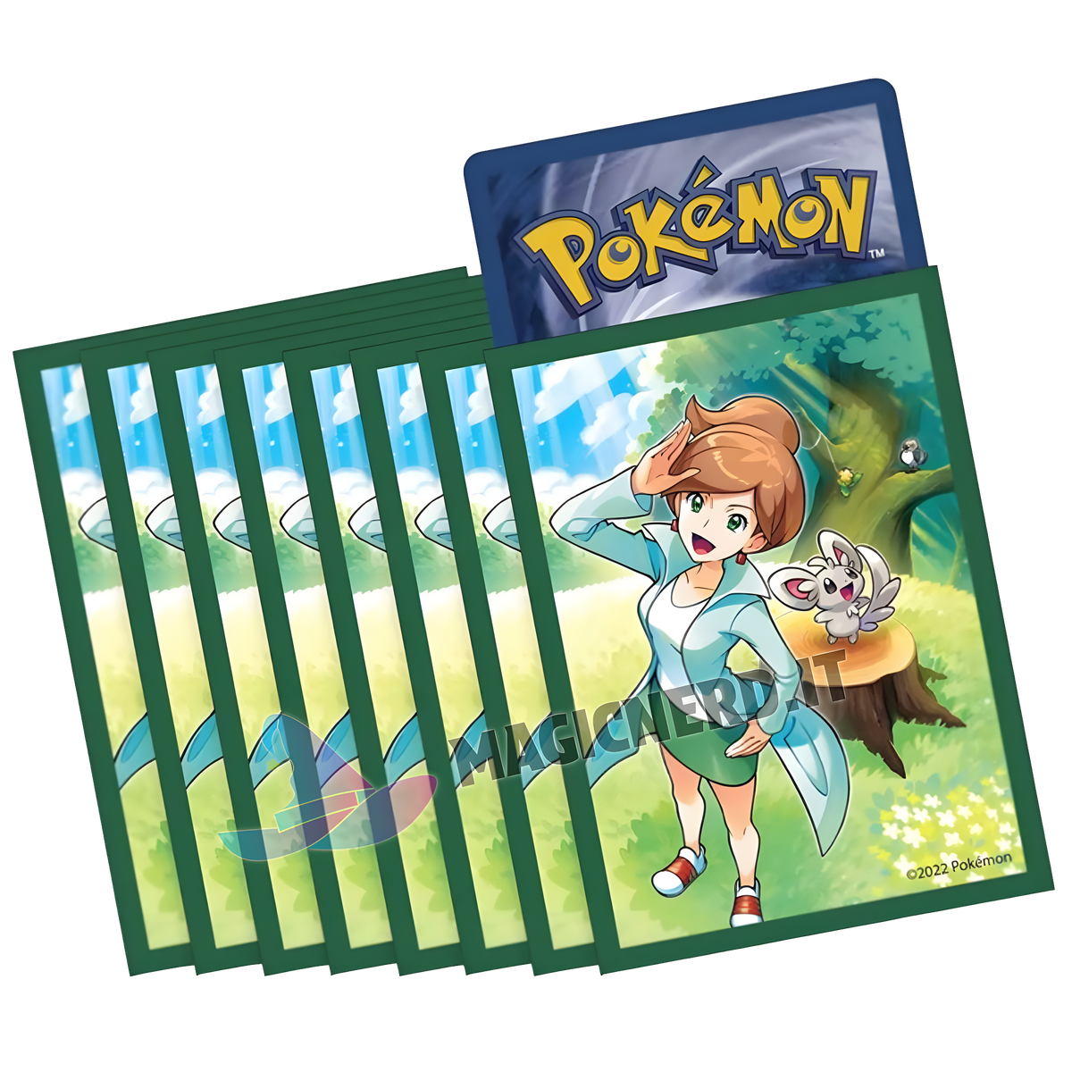 Pokemon – Proteggi carte Standard pacchetto da: 65 Bustine Prof.ssa Aralia Tournament
