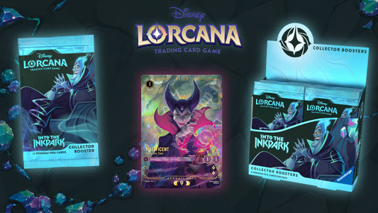 Disney Lorcana: Arrivano i Collector Booster con il Set "Into the Inkdark"