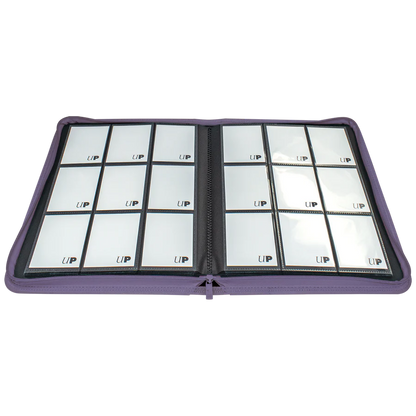 Album 9 Tasche Con Zip PRO-Binder Purple Ultra-PRO