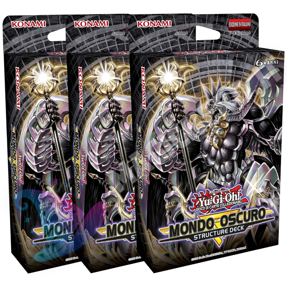 3x Structure Deck: Mondo Oscuro – Yu-Gi-Oh! ITA