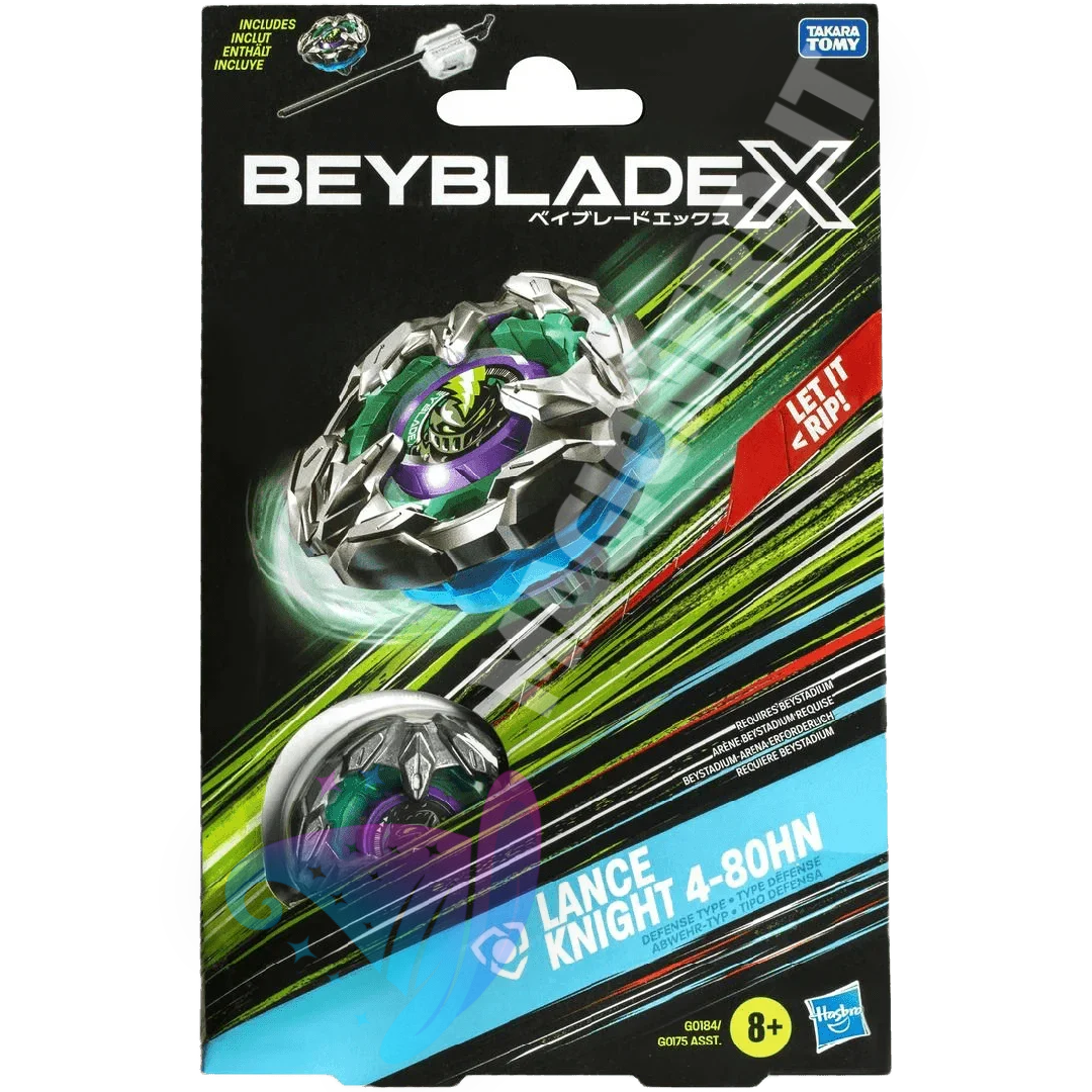 Beyblade x Lance Knight 4-80HN Starter Pack