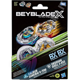 Beyblade X Calibur Samurai 6-70M & Obsidian Shell 3-85S - Dual Pack