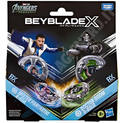 Beyblade x Mister Fantastic & Doctor Doom Avengers Doomsday