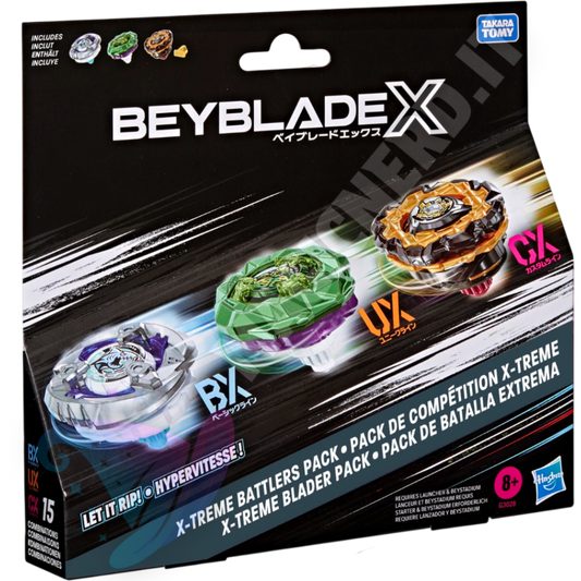 Beyblade X X-treme Battlers Pack