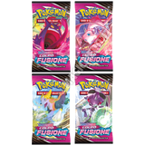 Spada e Scudo Colpo Fusione 4 Buste Set Artwork (IT)