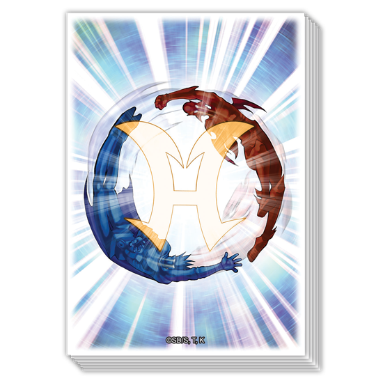 Elemental hero card sleeves Yu-Gi-Oh! (50 bustine)