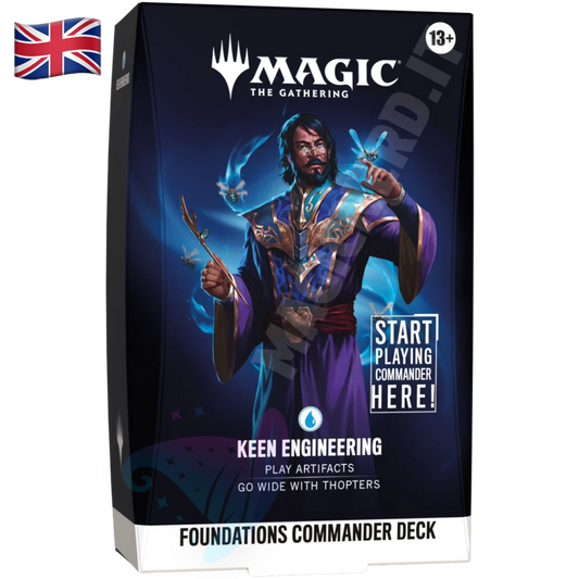 Keen Engineering Foundations Commander Deck Eng Magic The Gathering
