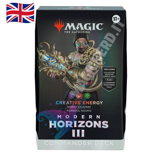 Magic Modern Horizons 3 Commander deck Creative Energy ENG