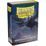Dragon Shield Small Japanese Matte Midnight Blue – 60 bustine protettive per Yu-Gi-Oh!