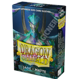Dragon Shield Small Japanese Matte Jade – 60 bustine protettive per Yu-Gi-Oh!