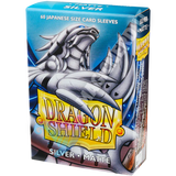 Dragon Shield Small Japanese Matte Silver – 60 bustine protettive per Yu-Gi-Oh!