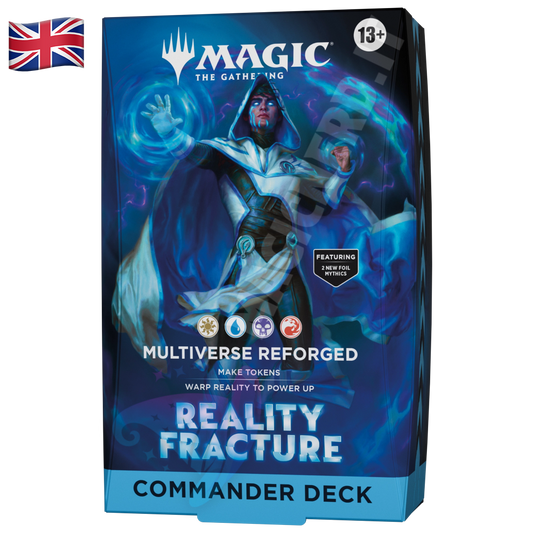 Reality Fracture Multiverse Reforged Commander Deck Magic the Gathering ENG