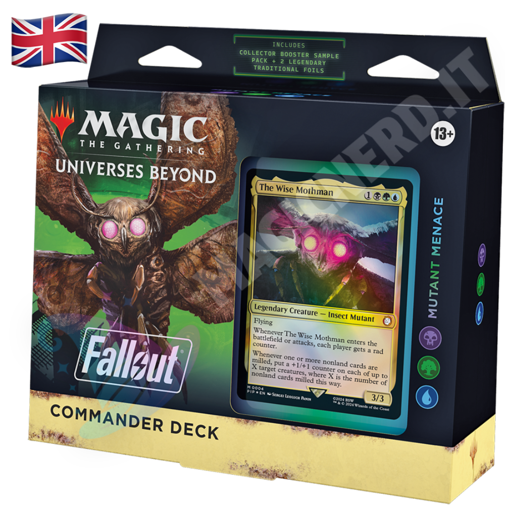 Mutant Menace Fallout Commander Deck Eng Magic The Gathering