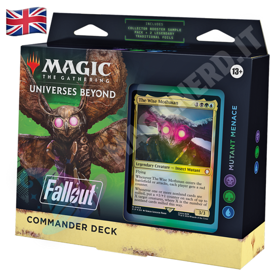 Mutant Menace Fallout Commander Deck Eng Magic The Gathering