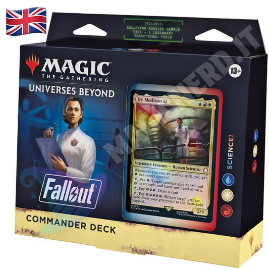 Science! Fallout Commander Deck Eng Magic The Gathering