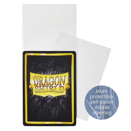 Standard - Perfect Fit Thick Inner Sleeves Clear (100 Bustine) - Dragon Shield
