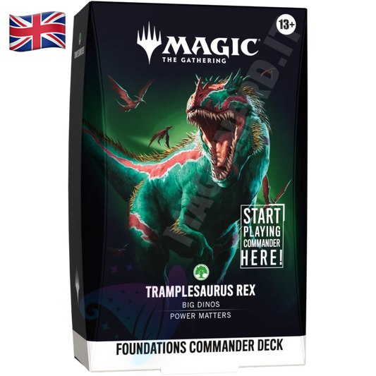 Tramplesaurus Rex Foundations Commander Deck Eng Magic The Gathering