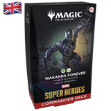Wakanda Forever Commander Deck Marvel Super Heroes MTG ENG
