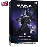 Wretched Foundations Commander Deck Eng Magic The Gathering