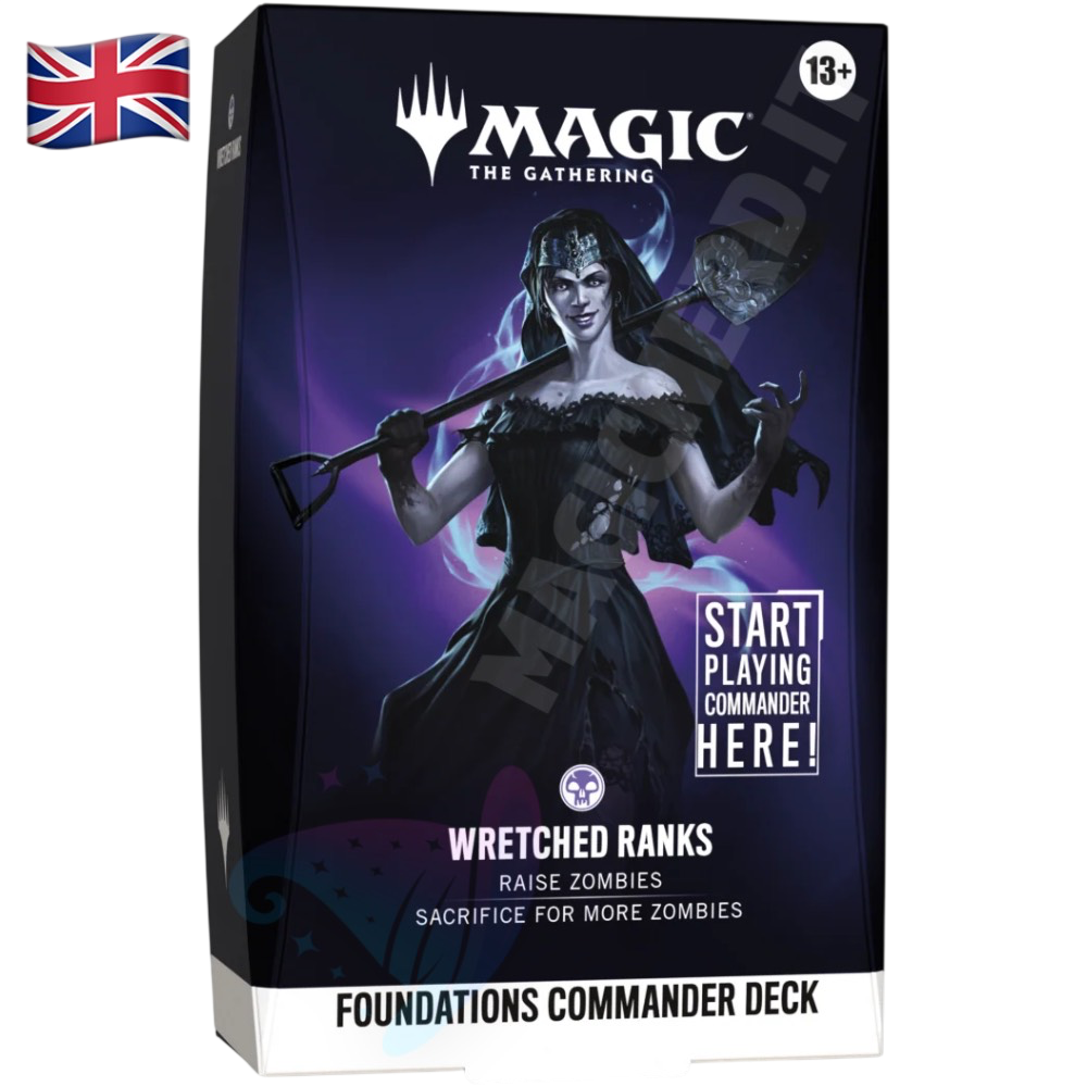 Wretched Foundations Commander Deck Eng Magic The Gathering