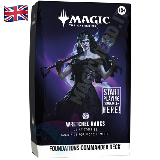 Wretched Foundations Commander Deck Eng Magic The Gathering