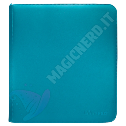 Album 12 Tasche Con Zip - Zippered PRO-Binder - Teal - Ultra-PRO