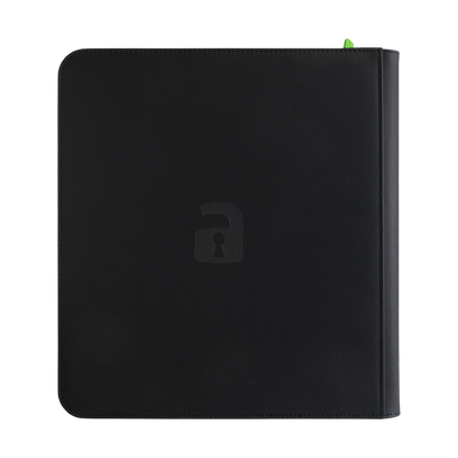 Album XL 12 Tasche Exo-Tec Zip Binder Signature Black - Vault X
