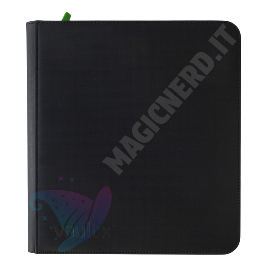 Album 12 Tasche Exo-Tec Zip Binder Signature Black - Vault X