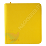 Album 12 Tasche Exo-Tec Zip Binder Sunrise Yellow - Vault X
