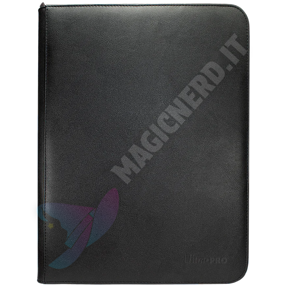 Album 9 Tasche Con Zip PRO-Binder Black Ultra-PRO