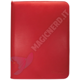 Album 9 Tasche Con Zip PRO-Binder Red Vivid Ultra-PRO