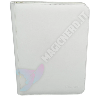 Album 9 Tasche Con Zip PRO-Binder White Ultra-PRO
