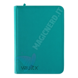 Album 9 Tasche Exo-Tec Zip Binder Ocean Blue - Vault X