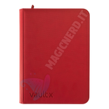 Album 9 Tasche Exo-Tec Zip Binder Fire Red - Vault X