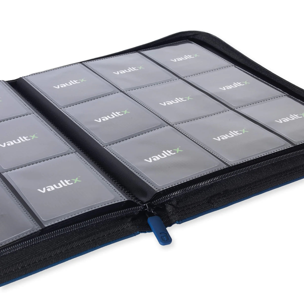 Album 9 Tasche Exo-Tec Zip Binder Royal Blue - Vault X
