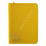 Album 9 Tasche Exo-Tec Zip Binder Sunrise Yellow - Vault X