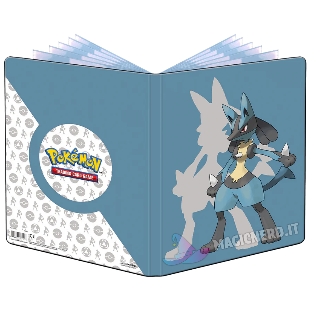 Album Ultra Pro Pokemon - Lucario 9 Tasche 10 Pagine