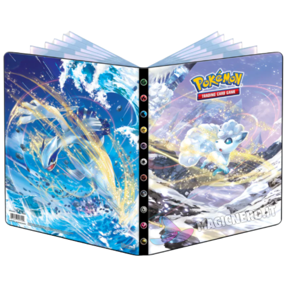 Album Ultra Pro Pokemon - Tempesta Argentata 9 Tasche 14 Pagine