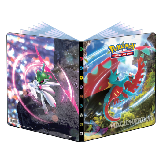 Album Ultra Pro Pokemon - Paradosso Temporale 9 Tasche 14 Pagine