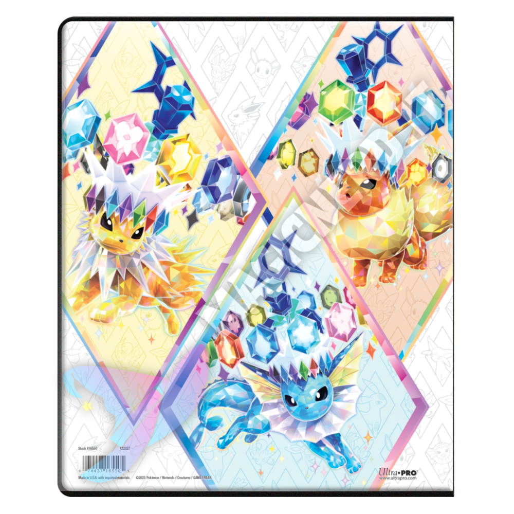Album Ultra Pro Pokemon - Evoluzioni Prismatiche 9 Tasche 14 Pagine